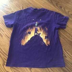 6/$20 Minecraft purple t-shirt size XS